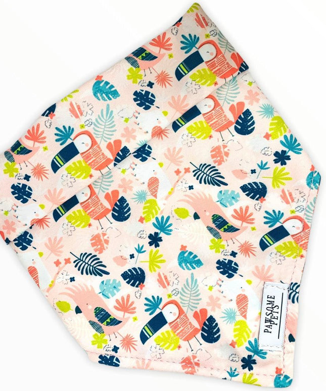 BANDANA - PINK TOUCAN-2