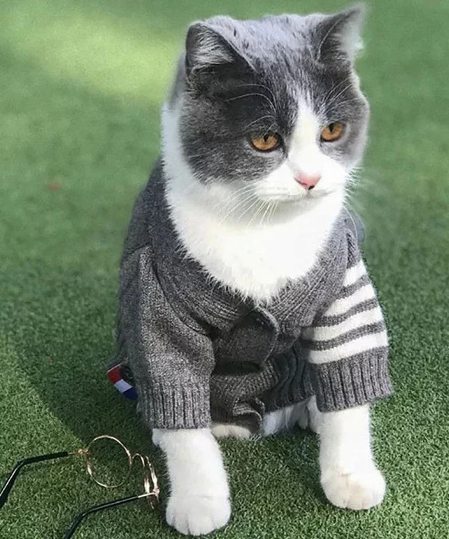 The "Woven" Classic Cardigan (Simple Design)