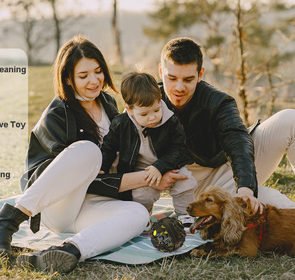 The "Ultimate Chew" Sound Ball (Non-Toxic Rubber & Giggle Sound)