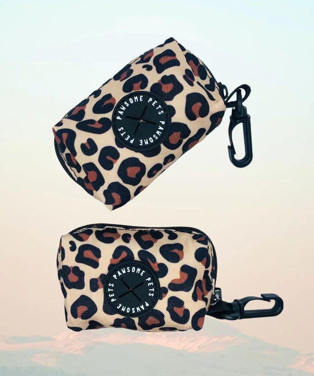 WASTE BAG HOLDER-LEOPARD-1