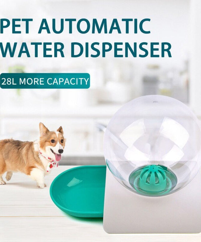 2.8L Bubble Pet Automatic Feeder Cat Dog Food Dispenser Water Drinking Bowl Feeding Dispenser Pets Supplies-3