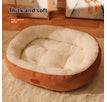 XS / Pet Round Nest Thickened Brown