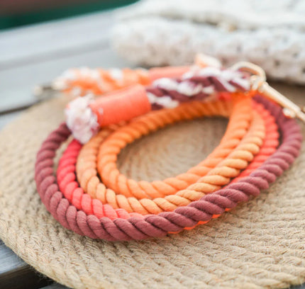 ROPE LEASH - MAPLE-0