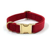 Red Buckle Collar / L