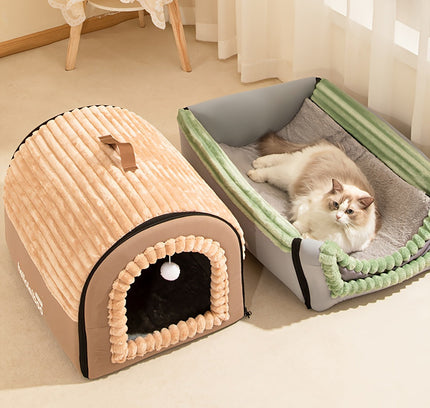 All-Season Pet Bed Kennel for Small to Large Pets-3