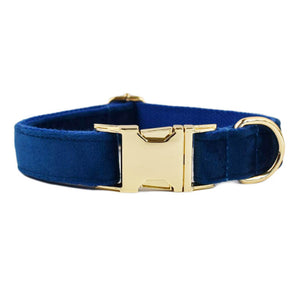 Velvet Pet Collar Traction Rope