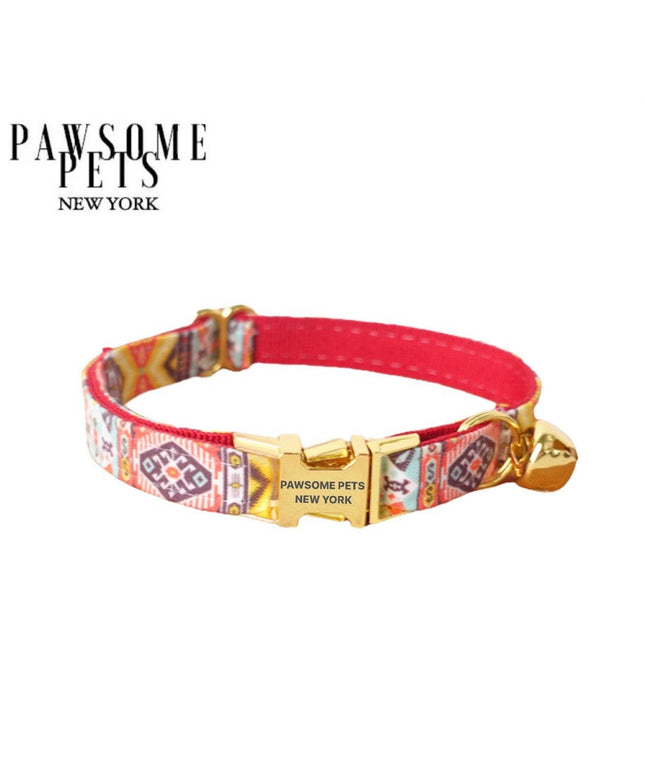 SMALL SIZE DOG & CAT COLLAR - RUBY RED-0