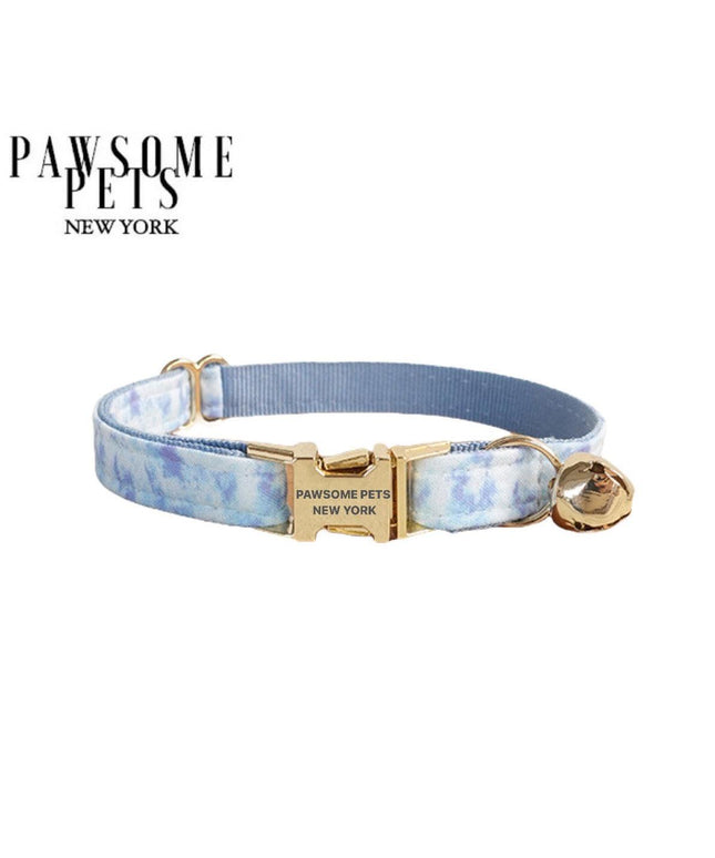 SMALL SIZE DOG & CAT COLLAR - DUTCH BLUE-0