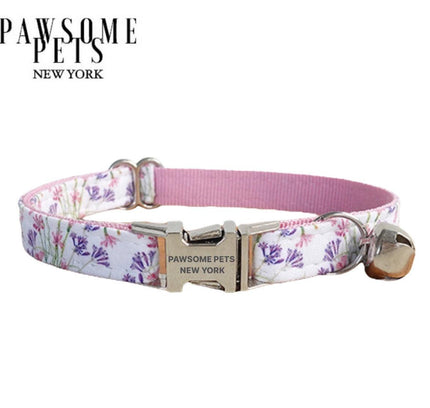 SMALL SIZE DOG & CAT COLLAR - PURPLE FAIRY-0