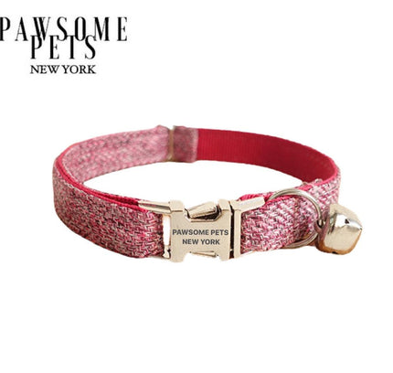 SMALL SIZE DOG & CAT COLLAR - ROSE MAUVE-0