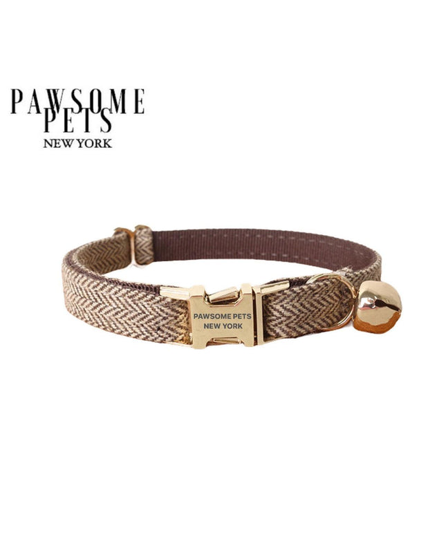 SMALL SIZE DOG & CAT COLLAR - AUBURN-0