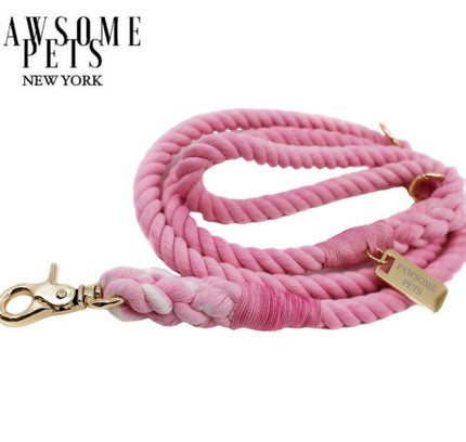 ROPE LEASH - PINK LADY-0
