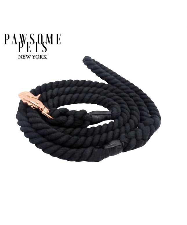 ROPE LEASH - NOIR-0