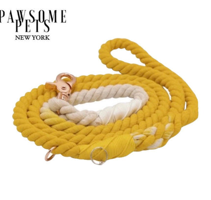 ROPE LEASH - LEMON DROP-0