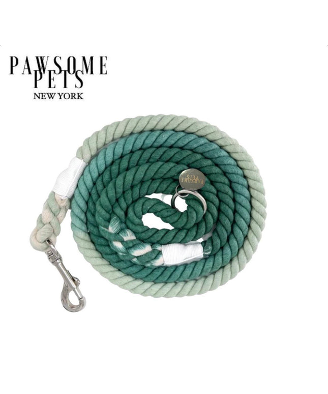 ROPE LEASH - OMBRE VENETIAN GREEN-0