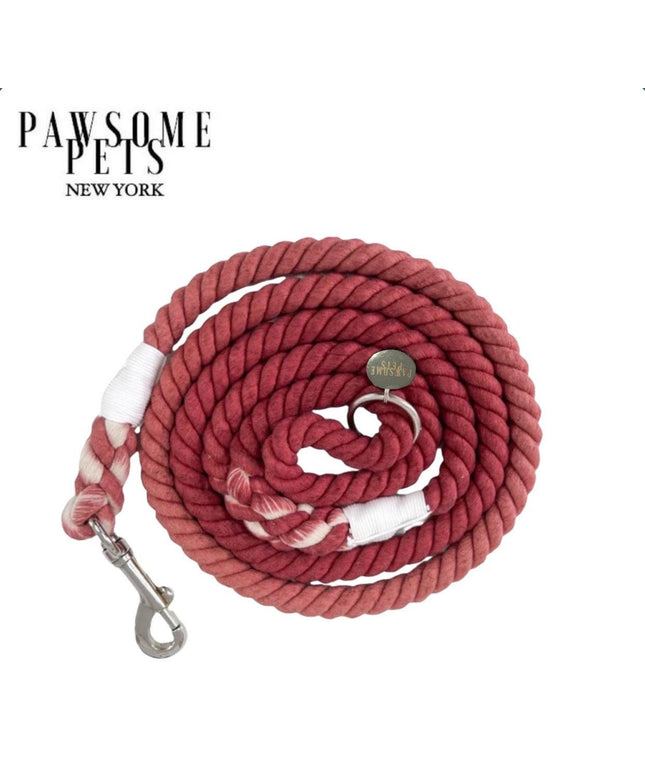 ROPE LEASH -  HENNA-0
