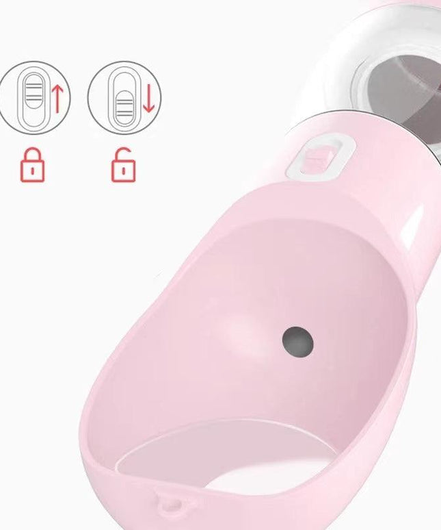 2 IN 1 PORTABLE PET FEEDER - GREEN-2