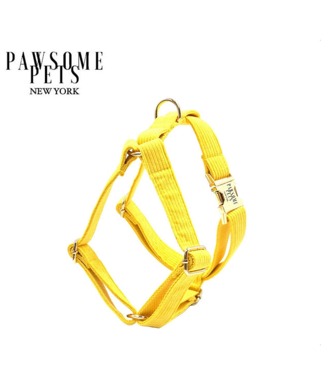 STEP IN HARNESS - BRIGHT YELLOW-0