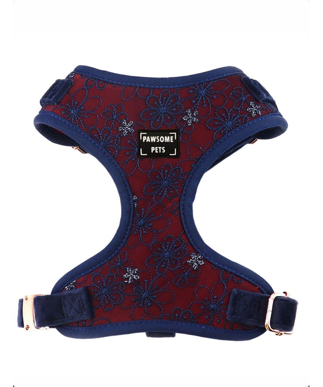 ADJUSTABLE HARNESS - BURGUNDY-0