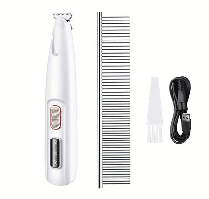 Pet Grooming Clippers with LED Light Support-0