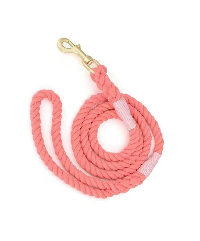 Dog Rope Leash - Watermelon Red-0