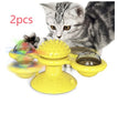 Yellow With Light / Rotate Cat Toy / 2PCS