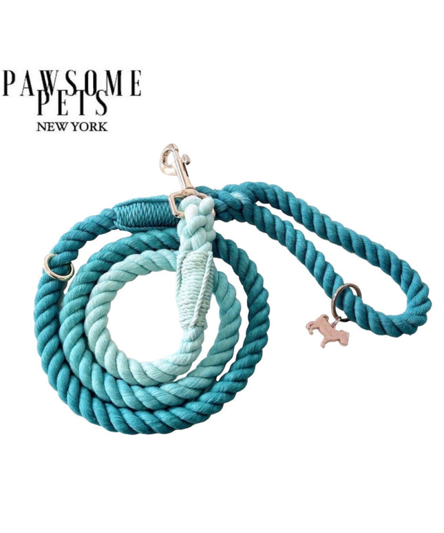 ROPE LEASH - OMBRE OCEAN-0