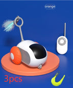 Orange Running Car 3pcs