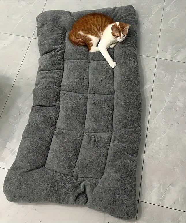 Extra-Large Plush Dog Sofa Bed with Non-Slip Base-3
