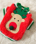 Red Elk♠Fluffy Jacket