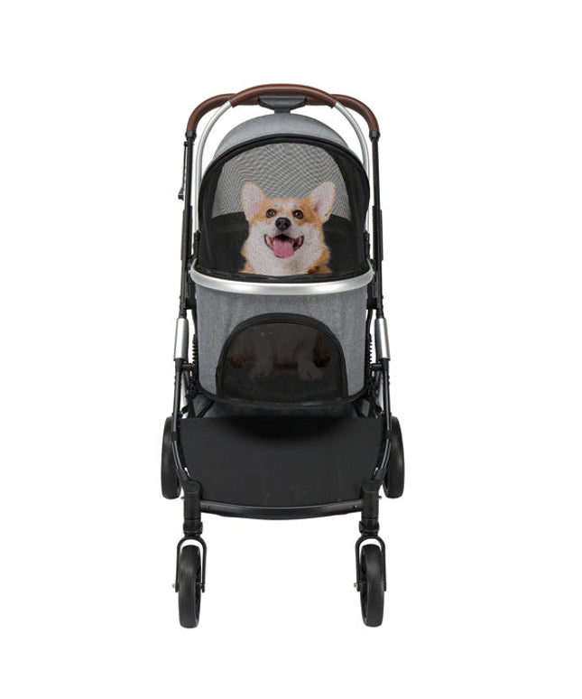 3 in 1 Pet Stroller. Designed for convenience, safety, and style, it's the perfect gift for your beloved furry companions-0