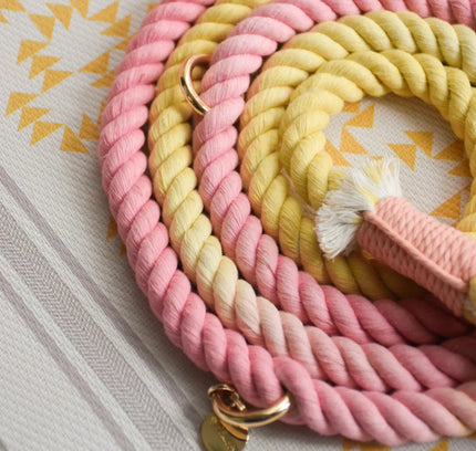 HANDS FREE DOG ROPE LEASH - OH MY MARSHMALLOW-3