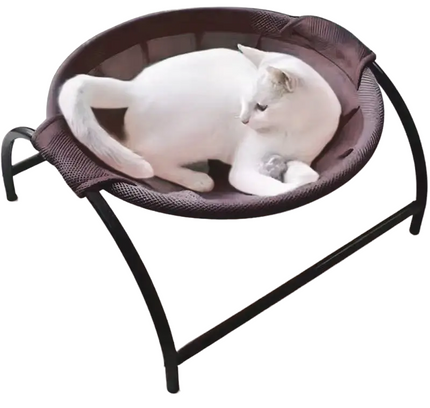 Cozy Cat Hammock Bed | Elevated Design, Breathable Mesh, Easy-Clean, Supports 15lbs-0