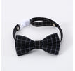 New Black Plaid Bow / S17 To 32cm
