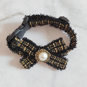 Cat Bow Tie Pet Collar Silent
