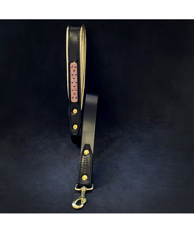 The Candy Dog Leash Black-0