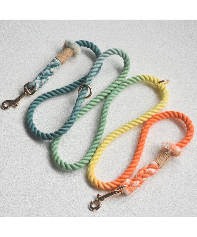 HANDS FREE DOG ROPE LEASH - FOREST SHADE-0