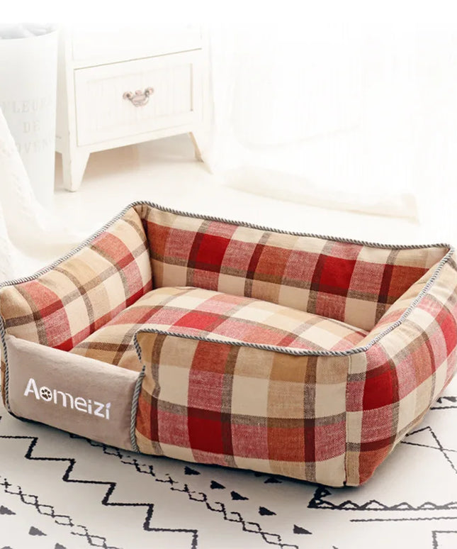 Big Dog Bed Removable Pet Sofa Bed For Small Medium Big Dogs Washable Cat House Mats Soft Pet Sleeping Beds Dog Accessories-9