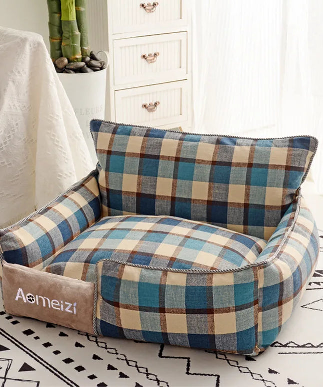 Big Dog Bed Removable Pet Sofa Bed For Small Medium Big Dogs Washable Cat House Mats Soft Pet Sleeping Beds Dog Accessories-7