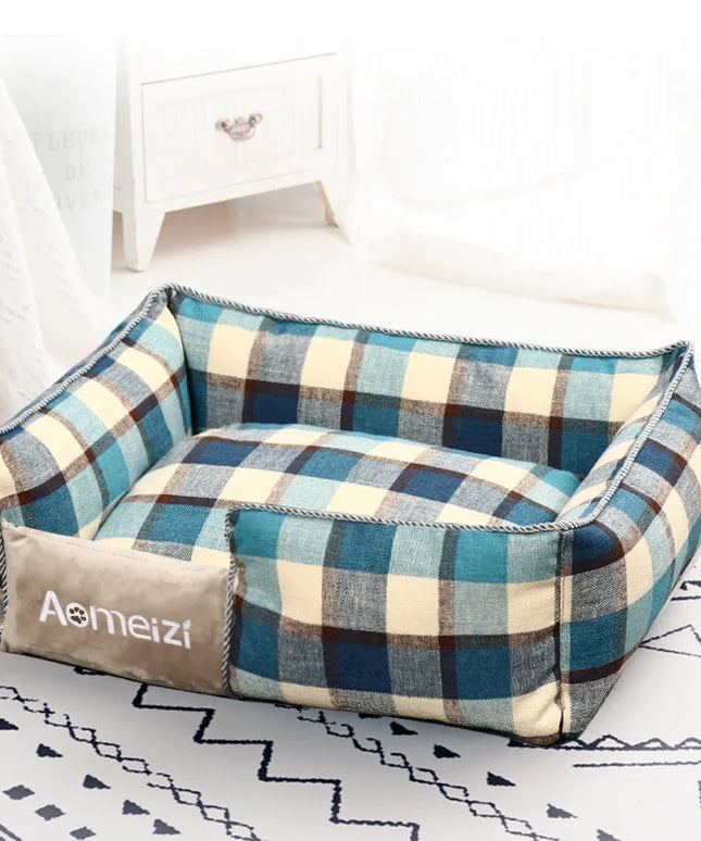 Big Dog Bed Removable Pet Sofa Bed For Small Medium Big Dogs Washable Cat House Mats Soft Pet Sleeping Beds Dog Accessories-5