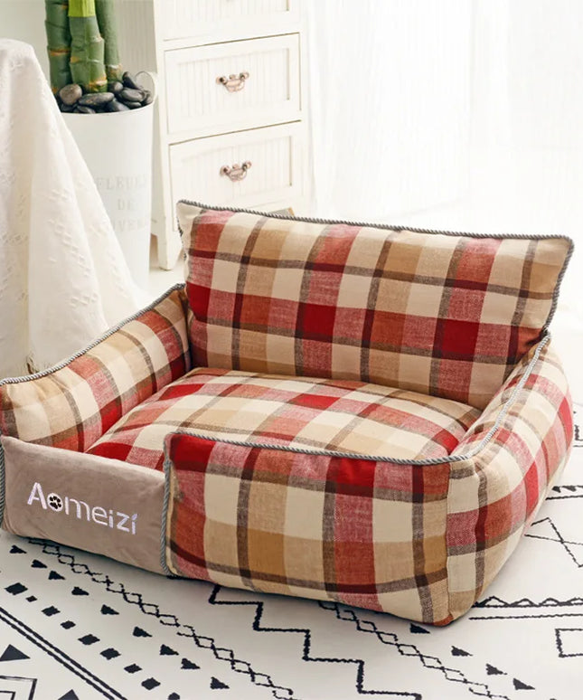 Big Dog Bed Removable Pet Sofa Bed For Small Medium Big Dogs Washable Cat House Mats Soft Pet Sleeping Beds Dog Accessories-8