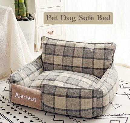 Big Dog Bed Removable Pet Sofa Bed For Small Medium Big Dogs Washable Cat House Mats Soft Pet Sleeping Beds Dog Accessories-0