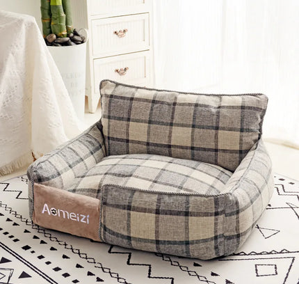 Big Dog Bed Removable Pet Sofa Bed For Small Medium Big Dogs Washable Cat House Mats Soft Pet Sleeping Beds Dog Accessories-11