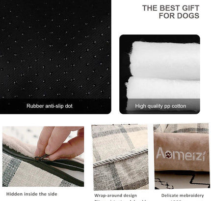 Big Dog Bed Removable Pet Sofa Bed For Small Medium Big Dogs Washable Cat House Mats Soft Pet Sleeping Beds Dog Accessories-3