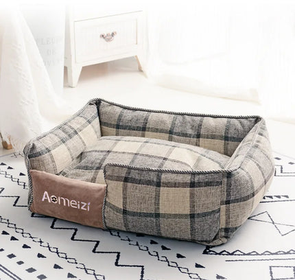 Big Dog Bed Removable Pet Sofa Bed For Small Medium Big Dogs Washable Cat House Mats Soft Pet Sleeping Beds Dog Accessories-10