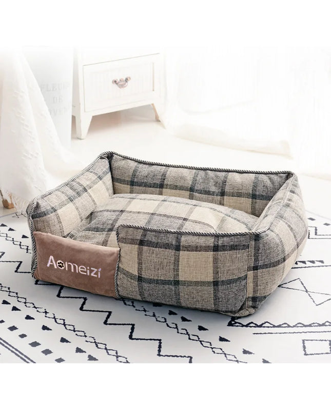 Big Dog Bed Removable Pet Sofa Bed For Small Medium Big Dogs Washable Cat House Mats Soft Pet Sleeping Beds Dog Accessories-10
