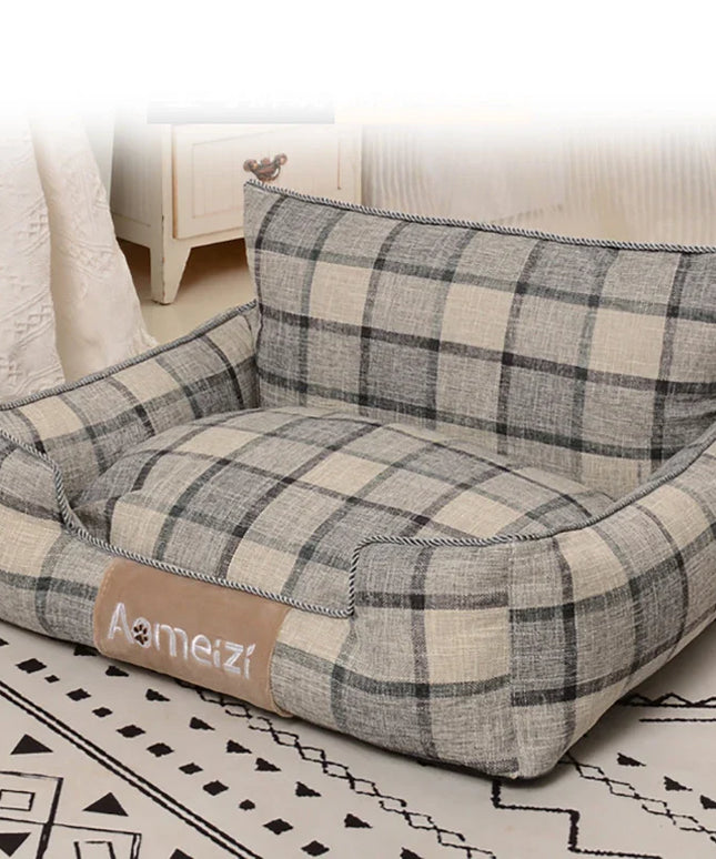 Big Dog Bed Removable Pet Sofa Bed For Small Medium Big Dogs Washable Cat House Mats Soft Pet Sleeping Beds Dog Accessories-6