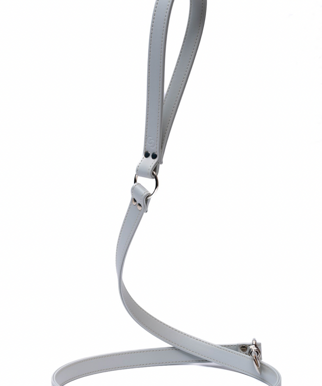 Ice blue apple leather lead-4