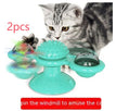 Blue With Light / Rotate Cat Toy / 2PCS
