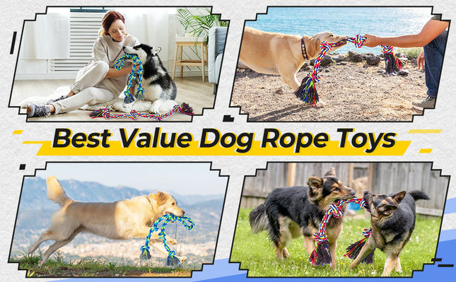 The "Aggressive Chewer" Tug Rope (Heavy-Duty & Tough)